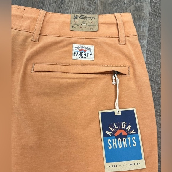 NWT Faherty All Day Shorts 9” - Picture 4 of 11